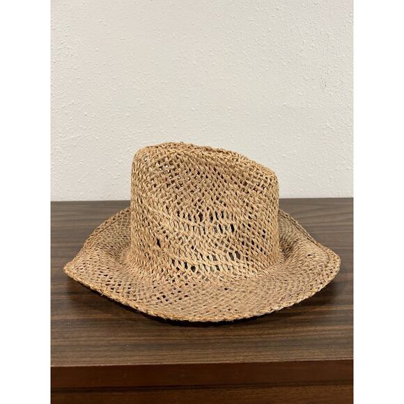 Bailey U-ROLLIT Vintage Cowboy Hat New West Western Straw Hat Tan Small Cowgirl - Picture 5 of 12